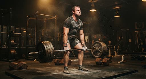 Bodybuilding prep deadlift
